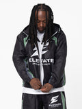 Black Elevate Tracksuit Jacket